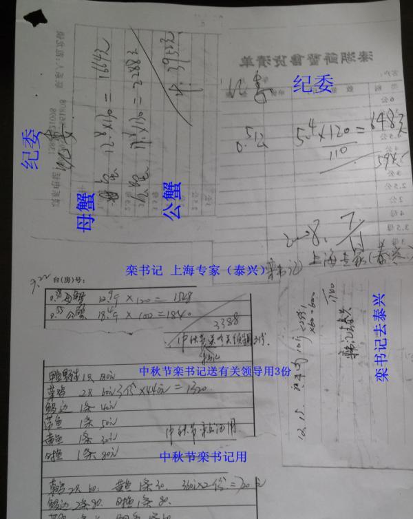 泰州姜堰纪委被曝公款吃喝玩乐 账单含振动安全套(组图)