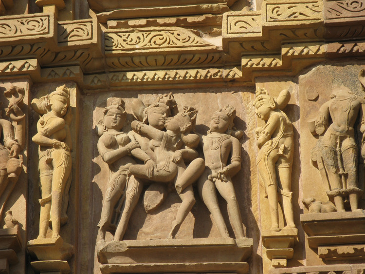 世界唯一的性爱神庙 印度克久拉霍古迹组(4)_长